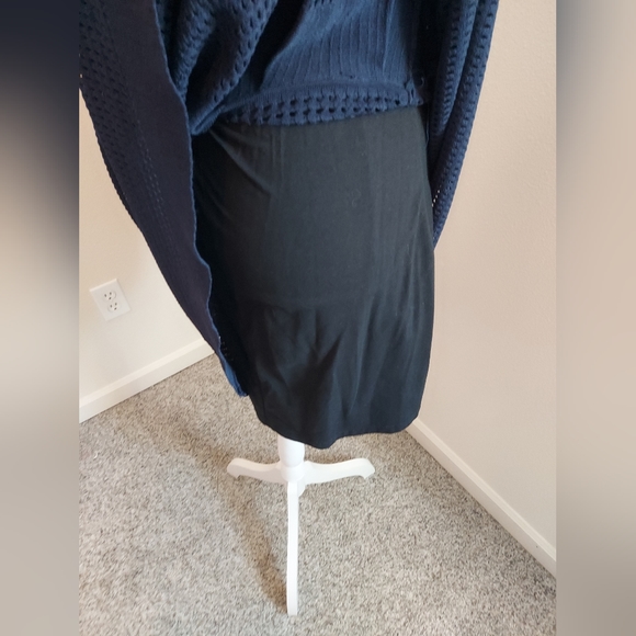 John + Jenn Lined Sleeveless Open Knit Tennis Dress, Size L - Picture 6 of 12